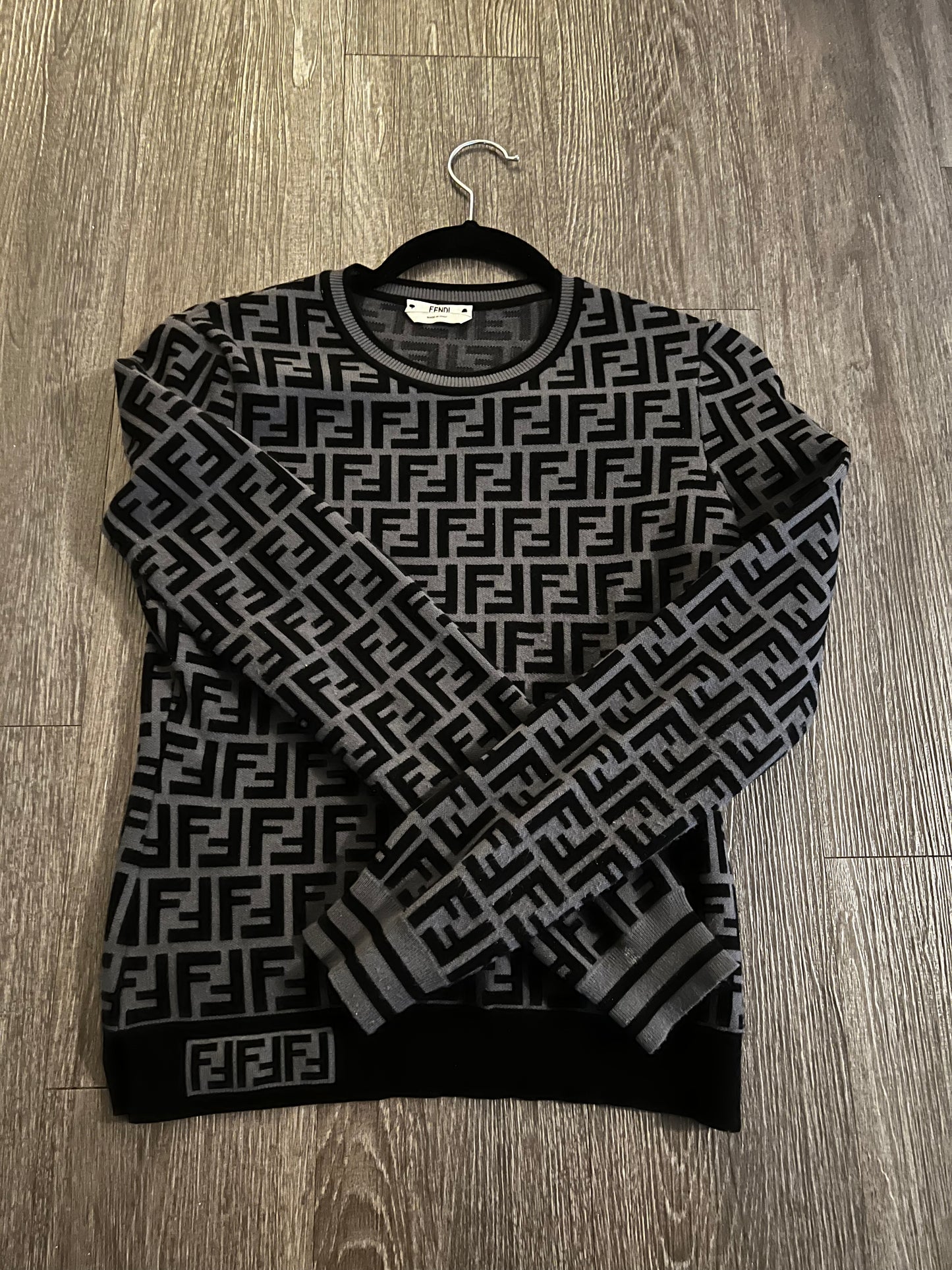 Fendi FF crew neck jumper