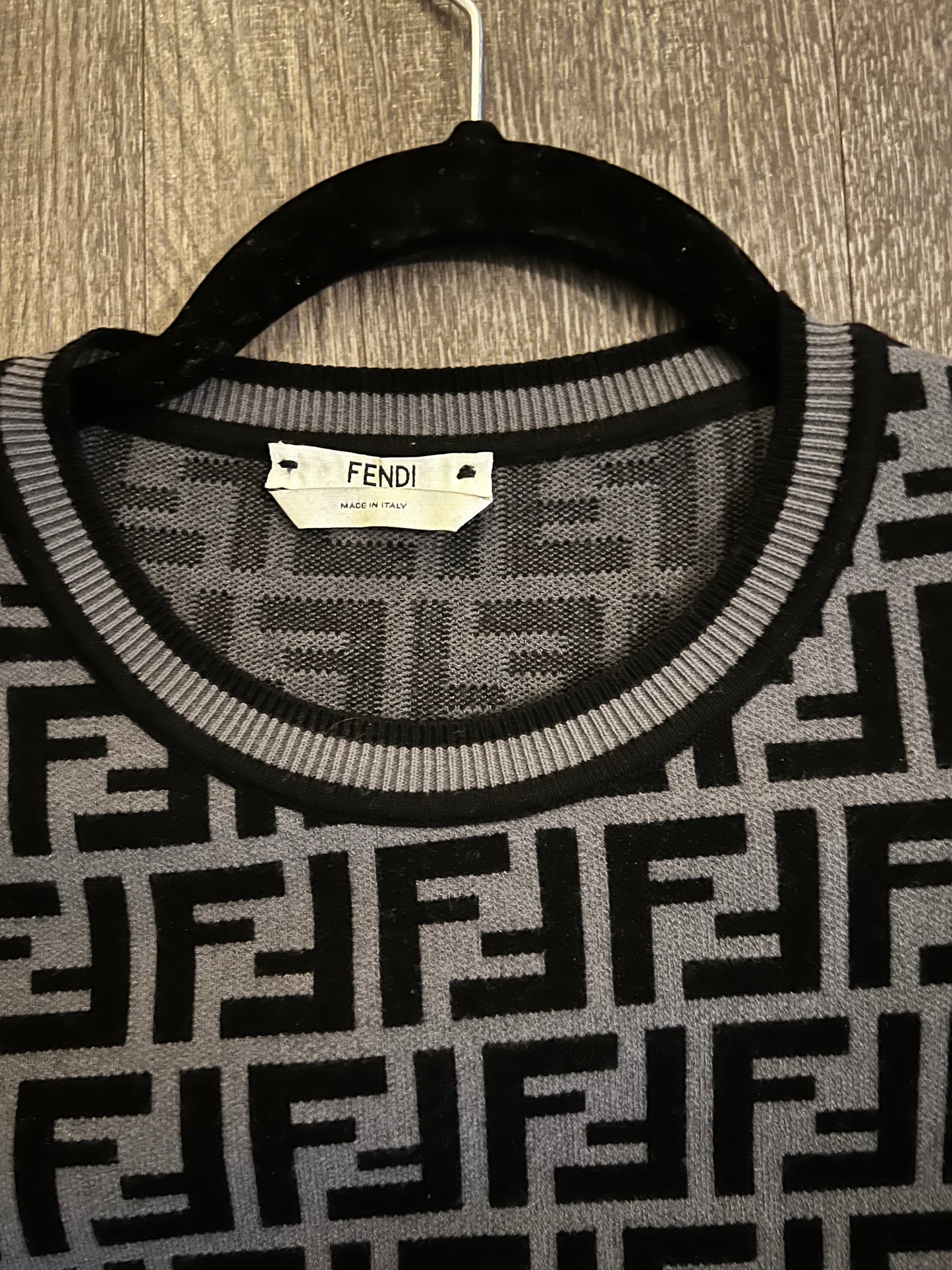 Fendi FF crew neck jumper