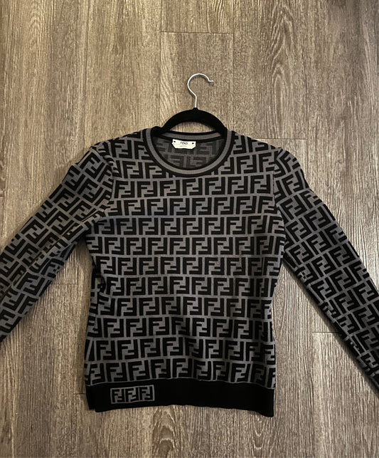 Fendi FF crew neck jumper